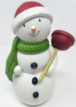 WORKING Hallmark Jolly In The John Talking Snowman Christmas - £31.32 GBP