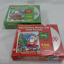 2 Christmas CDs And Puzzles Frosty The Snowman Santa Claus Is Coming To Town - £8.00 GBP
