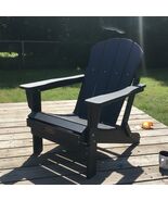 Folding Adirondack Chair Outdoor Weather Resistant Patio Garden Deck Cam... - $3,834.28 MXN