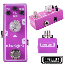 Tone City Mandragora Overdrive TC-T5 EffEct Pedal Micro as Mooer Hand Made True  - $47.60