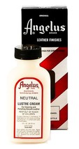 Neutral Color Angelus Lustre Cream Clean Er Polish Conditioner Leather Shoes Boot - £27.95 GBP