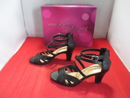 Easy Street Crissa Pointed Toe Stiletto Heel Pumps US Size 8 N - Black #... - $24.74