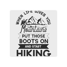 Personalized Post-it Note Pads - 7 Sizes - Hike Mountains Design - Inspi... - $16.48+