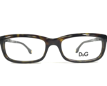 Dolce&amp;Gabbana Gafas Monturas DG1214 502 Carey Rectangular 51-17-135 - $83.79