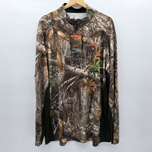 Habit Realtree Shirt Long Sleeve Edge Scent Factor Mens Camo Hunting Wic... - $49.49