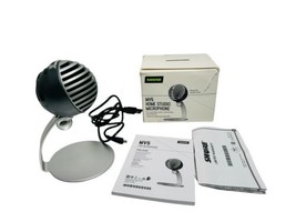 Shure MV5 Home Studio Digital Condenser USB Microphone Black - £41.99 GBP