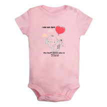 I Did Not Fart My Buff Blew You a Kiss Funny Romper Baby Bodysuit Newborn Outfit - £8.31 GBP