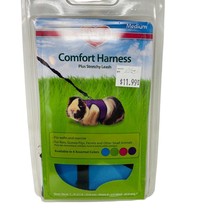 Kaytee Comfort Harness &amp; Stretchy Leash, Medium Blue - $4.94