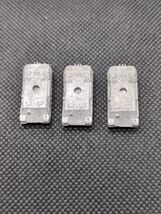 (3) WWII Micro Armour Tank Hull Metal Miniature Bits 1/285 Scale - $6.92