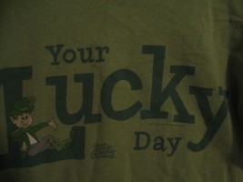 Lucky Charms TNT Men&#39;s T-shirt Sz Small Your Lucky Day Leprechun Cereal - $11.29