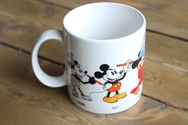 Vintage 1986 Walt Disney Applause Mug Mickey Mouse Thru the Years - £11.67 GBP