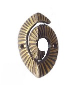Set of Vintage Brass Shell Spiral Box Corner Protector &amp; Skiffers - Corn... - $35.00+