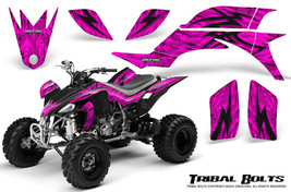 Yamaha Yfz 450 03-13 Atv Graphics Kit Decals Stickers Creatorx Tribal Bolts Pink - £136.54 GBP