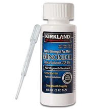 Kirkland Minoxidil 5% Hair Regrowth Solution Extra Strength Men 1 Month Supply - £11.84 GBP