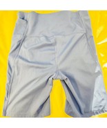 All in Motion Women’s High-Waisted Biker Shorts – Size S – Light Blue - €8,55 EUR