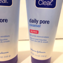 3 Clean&Clear Daily Pore Cleanser Oil-Free Gentle Micro-Scrubbers 5.5 oz New - $29.02