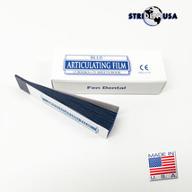 ARTICULATING FILM BLUE / BLUE 300 SHEETS  MADE IN USA - £6.76 GBP