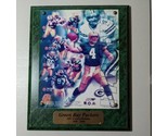 Green Bay Packers Nfc Central Division 1999-2000 Plaque Brett Favre Mark... - $42.00