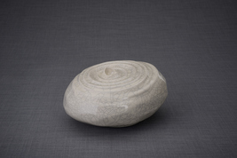 Handmade Cremation Keepsake Urn &quot;Resonance&quot; - Small | Craquelure | Ceramic - $400.00+