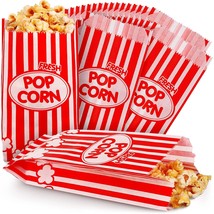 300 Pcs. 1 Oz Popcorn Grease Resistant Bags Disposable Paper Popcorn Con... - £28.28 GBP