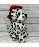 Dakin Dalmatian Fritz the Fireman Puppy Dog Plush Stuffed Animal 9&quot; 1985... - £11.22 GBP