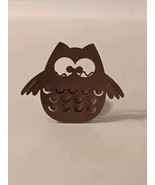 Metal Owl Tea Light or Led Light Candle Holder - $6.79