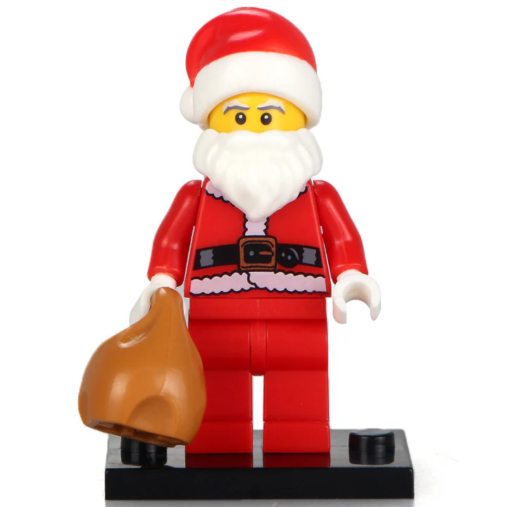 Santa Claus Christmas Special Minifigure - $130.53 MXN