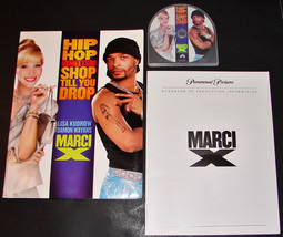 2003 MARCI X Movie PRESS KIT Folder CD Production Notes LISA KUDROW DAMO... - £13.36 GBP