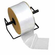 22&quot;x1450&#39; Clear Poly Tubing Tube Plastic Bag Polybags Custom Bags on Roll 3ML - £208.26 GBP