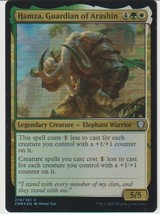 MTG CMR UNCOMMON FOIL X1 - HAMZA, GUARDIAN OF ARASHIN PACK FRESH - £0.60 GBP