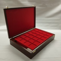 Bauletto for Coins Including 5 Trays Red Masterphil (24BAU5) - $127.00