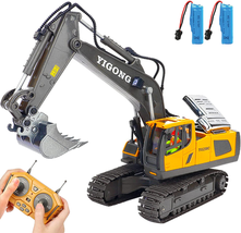 Mscredse Remote Control Excavator 11 Channel RC Excavator Truck Toys 1/20 Scale  - £43.95 GBP