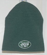 NFL Team Apparel Licensed New York Jets Green Uncuffed Knit Hat image 1