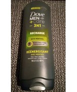 Dove Men + Care Recharge, Body Face &amp; Hair Wash Menthol  18 OZ (Y84) - $17.59