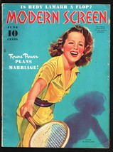 Modern Screen 6/1939-Dell-Olivia De Havilland-Hedy Lamarr-Tyrone Power-Virgin... - £102.18 GBP
