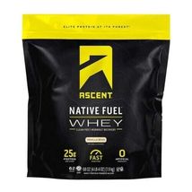 Ascent Native Fuel Whey Protein Powder Vanilla Bean Flavor 68oz bag (4.25 lbs) - £39.32 GBP