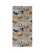 Mondxflaur Vintage Horse Hand Towels for Bathroom Hair Absorbent 14x29 Inch - $17.82 CAD