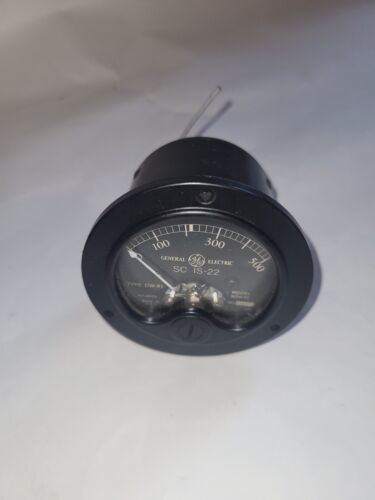  GE SC IS-22 Milliamperes 0-500 Meter  TYPE DW 41  Model 80W41 - $29.70