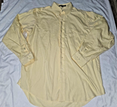 Tommy Hilfiger Dress Shirt Regular Fit Mens Long Sleeve Size L 16.5 34 3... - $14.38