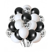 300 Pack Black And White Balloons?Black Confetti Balloons - 12 Inch For ... - £31.01 GBP