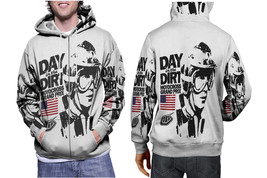 Day in The Dirt Troy Lee Designs Hoodie Sporty Casual Graphic Zip up Hoodie - £26.57 GBP+