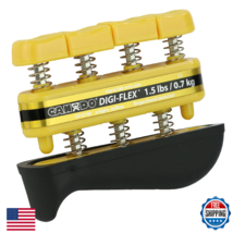 CanDo Digi-Flex Hand/Finger Exerciser Yellow-X-Light Dexterity Strength - $30.83