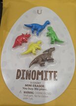 U Style Novelty Mini Erasers Dino - $13.99