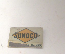 LIONEL PART - 455 OIL DERRICK  ORIGINAL METAL SUNOCO SIGN- FAIR - SR12 - £3.30 GBP