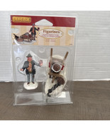 2007 Lemax 2 Christmas Village Figurines Roasted Chestnut Vendor 72399 R... - $14.95