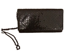 Charming Charlie Clutch Bag Black Sequin with Shoulder Strap - £14.10 GBP