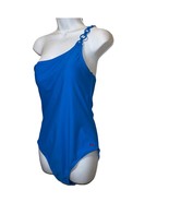 Robert Graham one 1 piece swim suit asymmetric tank ocean color pads US ... - $165.45 CAD