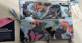 VERA BRADLEY ~ &quot;Flower And butterflies ~ Pencil Pouch ~ NWT - £11.47 GBP