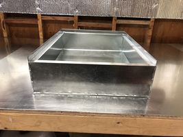 21 x 21 x 20 tall furnace stand return air box duct hvac - $119.79