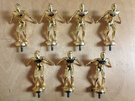 7 Vintage 1970&#39;s metal swimming trophy toppers - $91.40 MXN